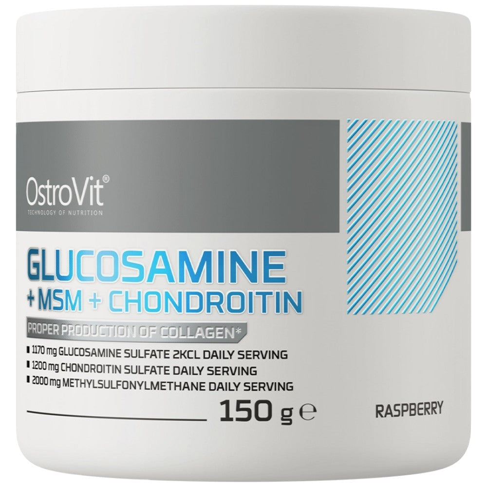 OstroVit Glucosamine + MSM + Chondroitin Powder - 150 грама