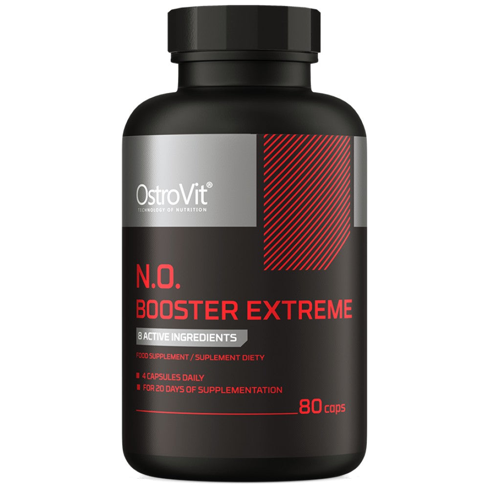 OstroVit N.O. Booster Extreme - 80 капсули