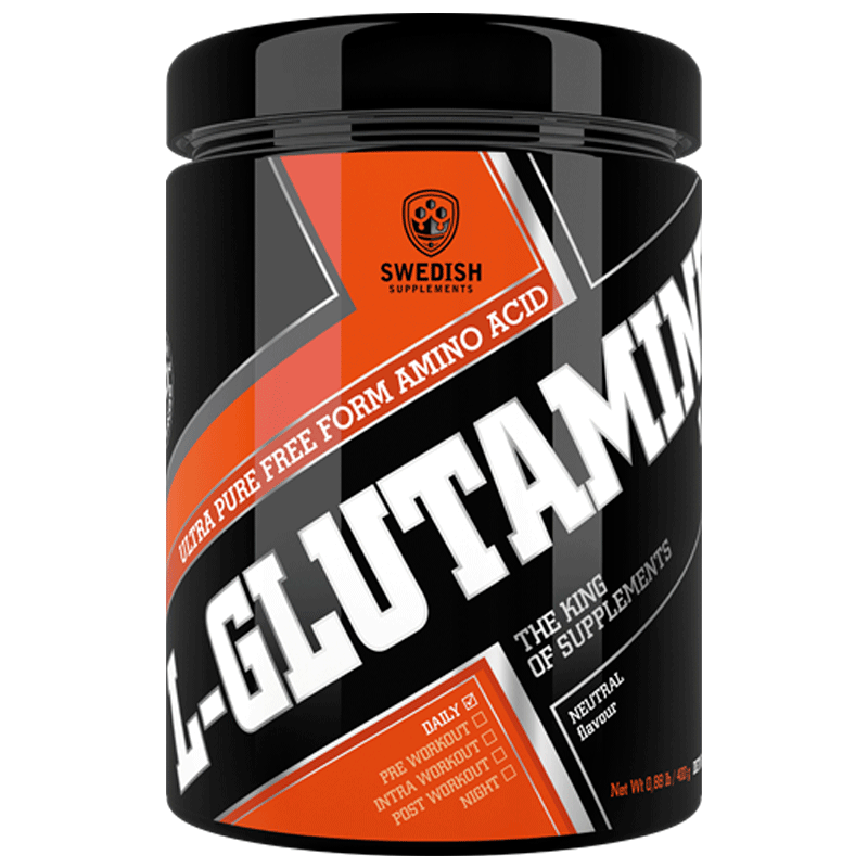 SWEDISH Supplements L-Glutamine 100% - 400 gr