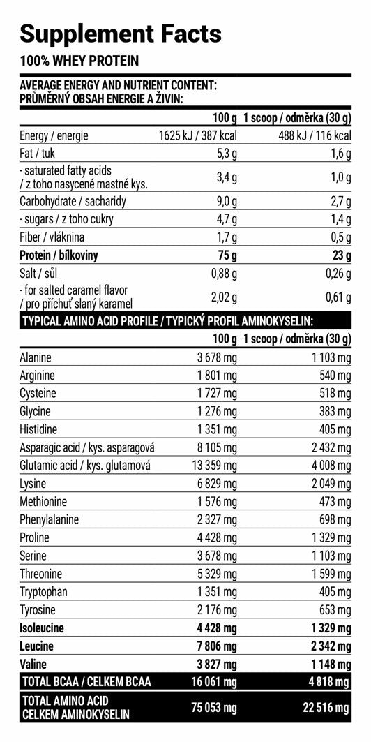 EXTRIFIT 100% Instant Whey Protein - 2000 gr