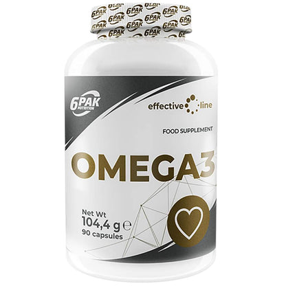 6PAK Nutrition Omega 3 - 90 caps