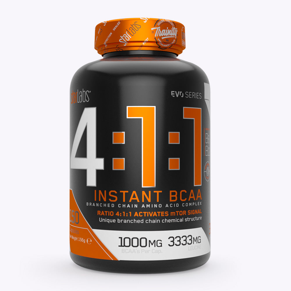 STARLABS 4:1:1 Anabolic BCAA - 150 caps