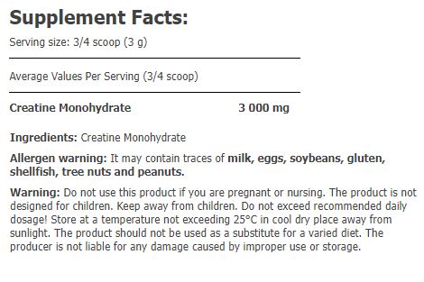 AMIX Creatine Monohydrate - 500 gr