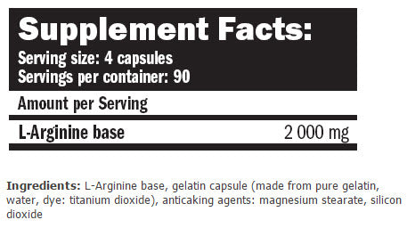 AMIX Arginine - 360 caps