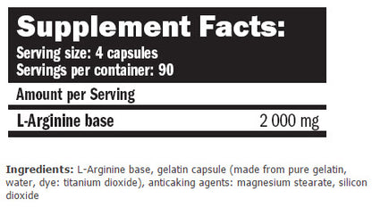 AMIX Arginine - 360 caps