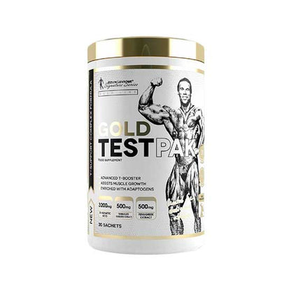 Kevin Levrone Gold Test Pak | with DAA, Fenugreek &amp; Tribulus - 30 packs