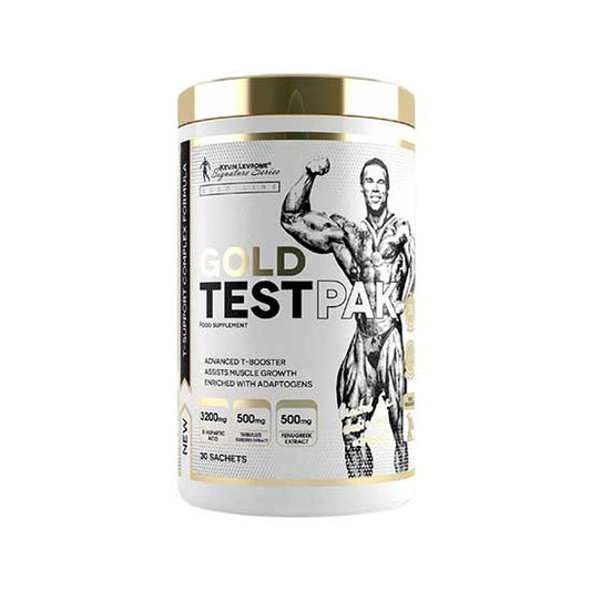 Kevin Levrone Gold Test Pak | with DAA, Fenugreek &amp; Tribulus - 30 packs
