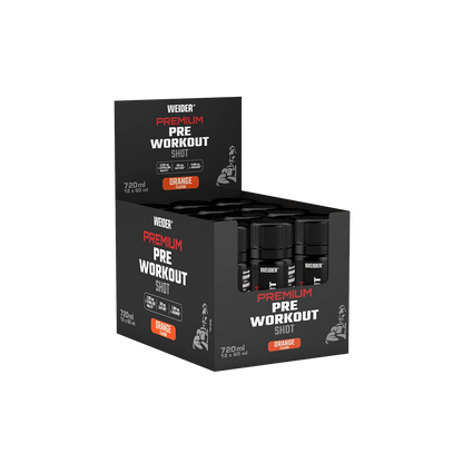 WEIDER Premium Pre-Workout Shot 12 x 60 ml кутия