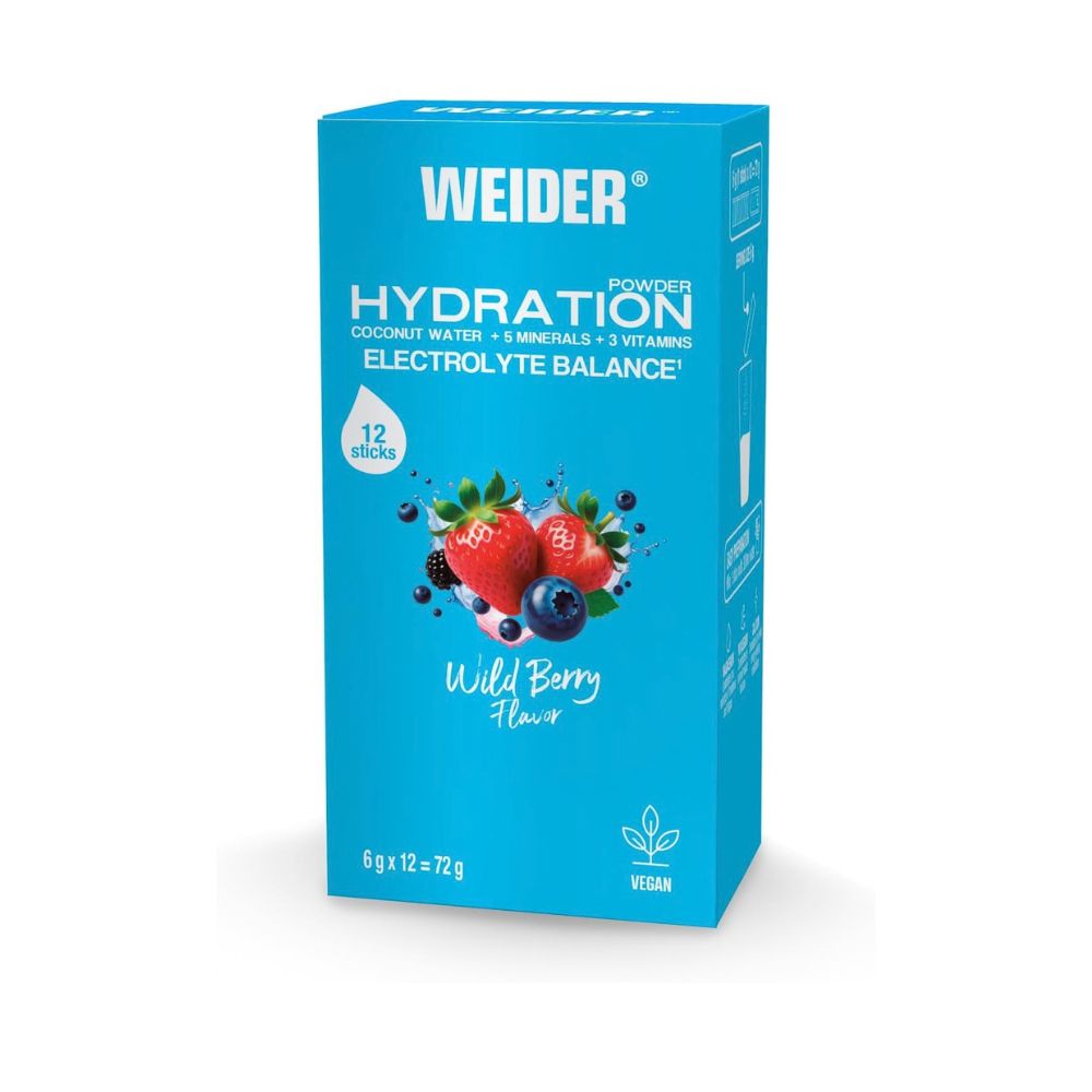 WEIDER Hydration Electrolyte Balance Wildberry - 12 x 6 gr