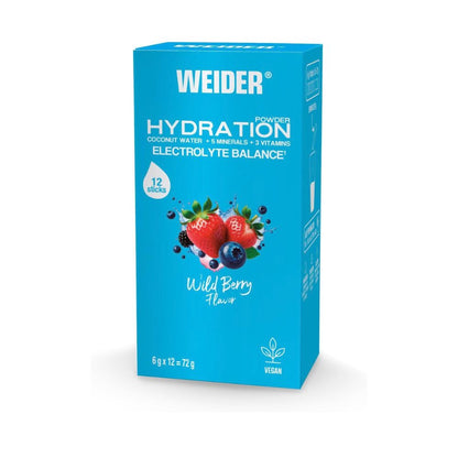 WEIDER Hydration Electrolyte Balance Wildberry - 12 x 6 gr