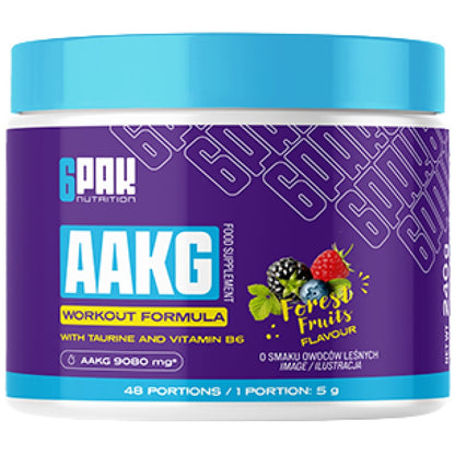 6PAK Nutrition AAKG Powder - 240 г (48 дози)