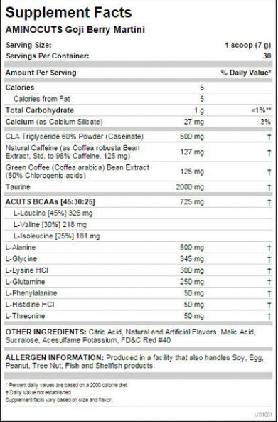 AllMax ACuts - 210 gr