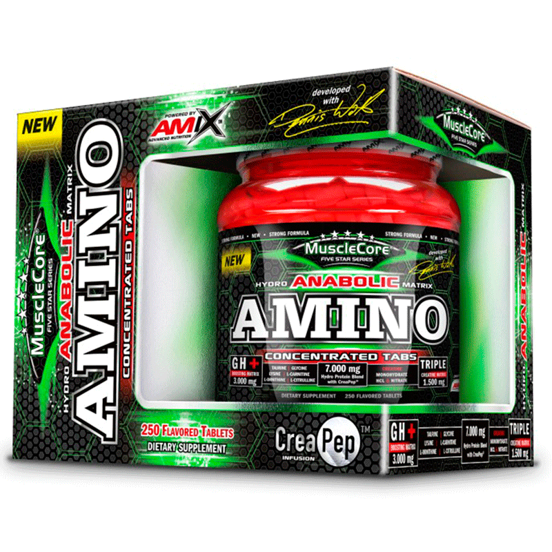 AMIX Anabolic Amino with CreaPep - 250 tab