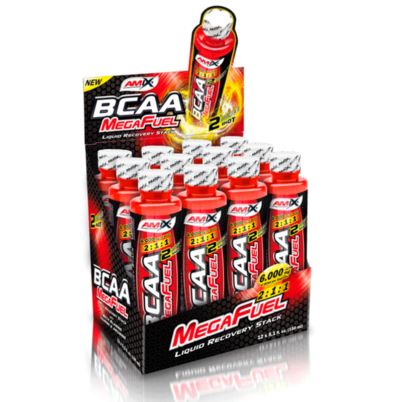 AMIX BCAA MegaFuel 6000 - 12х150 ml