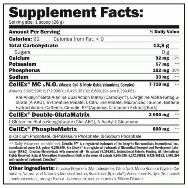 AMIX CellEx ® Unlimited Powder - 1040 gr + Shaker