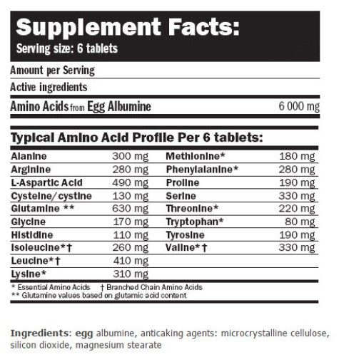 AMIX EGG Amino 6000 - 900 tab