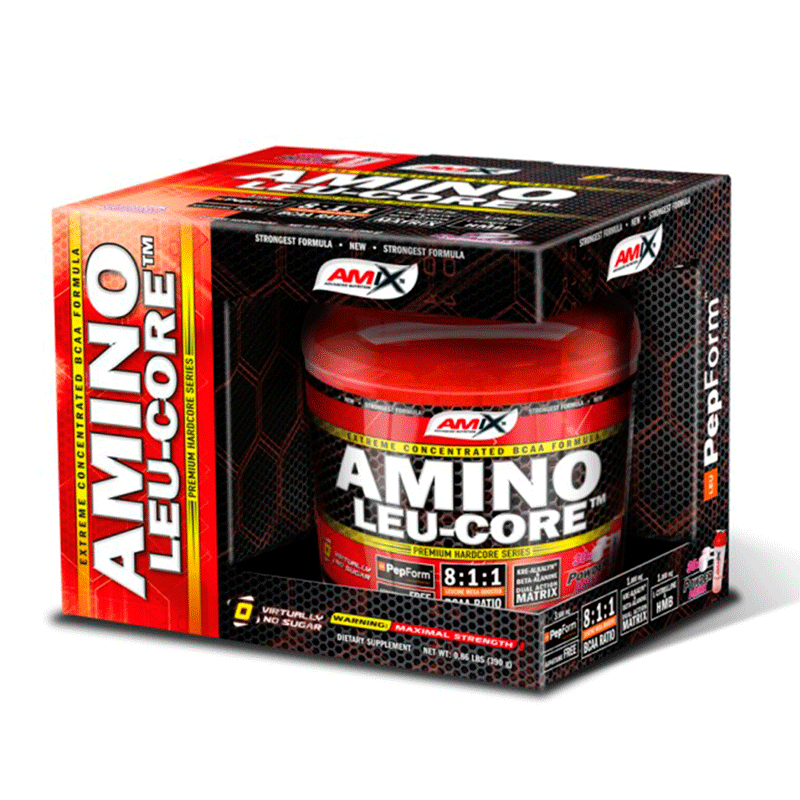 AMIX Amino LEU-CORЕ BCAA 8:1:1 - 390 gr