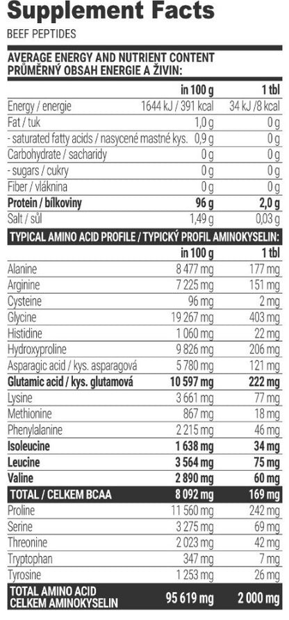 EXTRIFIT Beef Peptides - 300 tab