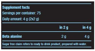BIOTECH USA Beta Alanine 300 gr