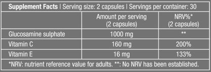 BIOTECH USA Glucosamine 500 - 60 caps