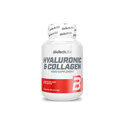 BIOTECH USA Hyaluronic &amp; Collagen 30 caps