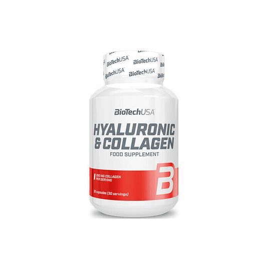 BIOTECH USA Hyaluronic &amp; Collagen 30 caps