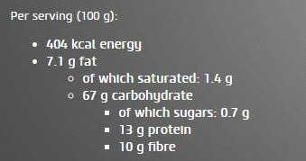 BIOTECH USA Instant Oats - 1000 gr