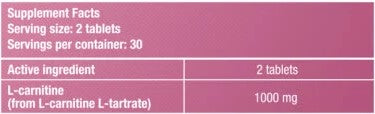 BIOTECH USA L-Carnitine 500 mg - 60 tab