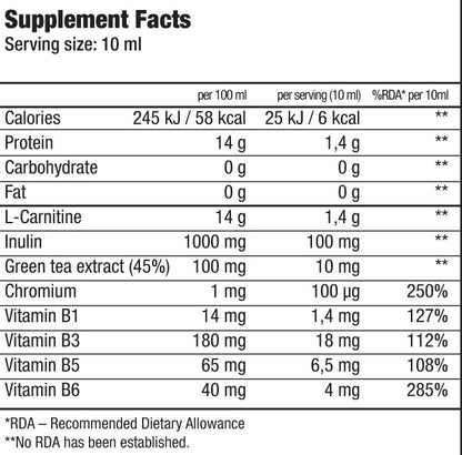 BIOTECH USA L-Carnitine + Chromium 70.000 - 500 ml