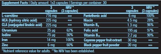 BIOTECH USA Mega Fat Burner - 90 caps