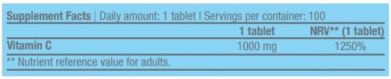 BIOTECH USA Vitamin C 1000 - 100 tab