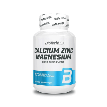 BIOTECH USA Calcium Zinc Magnesium - 100 tab