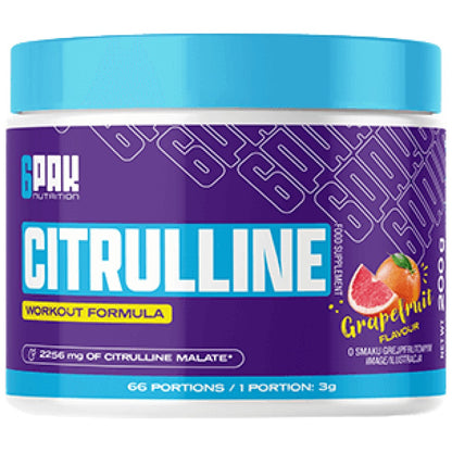 6PAK Nutrition Citrulline Powder - 200 г (66 дози)