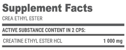 EXTRIFIT Crea Ethyl Ester - 250 caps