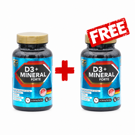 2бр за цената на 1 - Z-KONZEPT D3 + MINERAL Forte - 60 caps