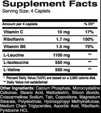 DYMATIZE BCAA Complex 2200 - 200 caps