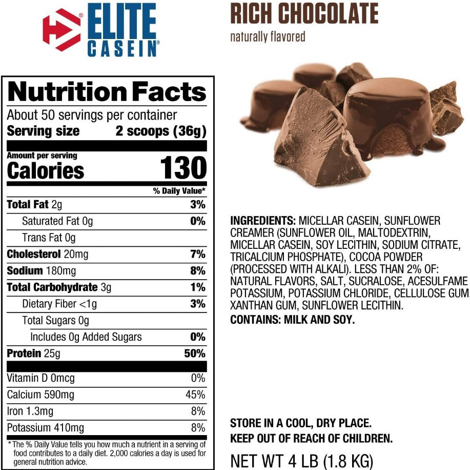 DYMATIZE Elite Casein - 1.8 kg