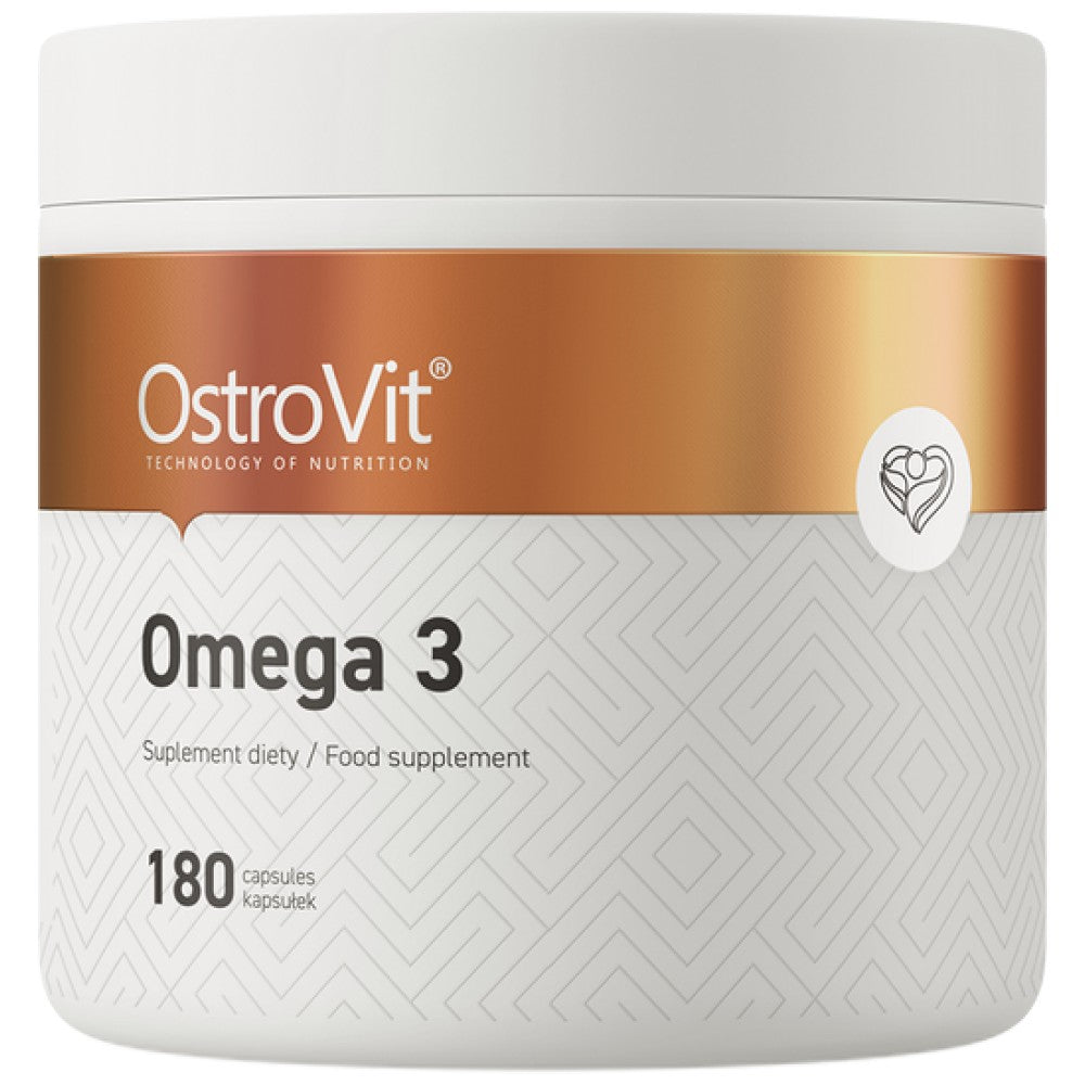 OstroVit Omega 3 1000 mg - 180 Гел капсули