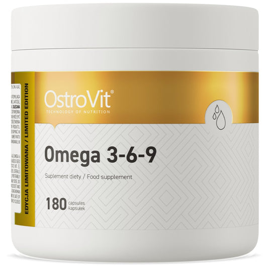 OstroVit Omega 3-6-9 - 180 Гел капсули