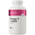 OstroVit Omega 3 + ADEK - 90 Гел капсули