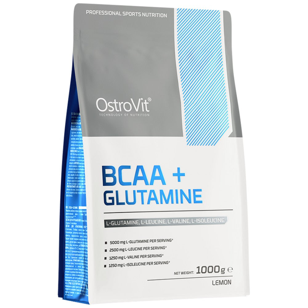 OstroVit BCAA + GLUTAMINE Powder - 1000 грама