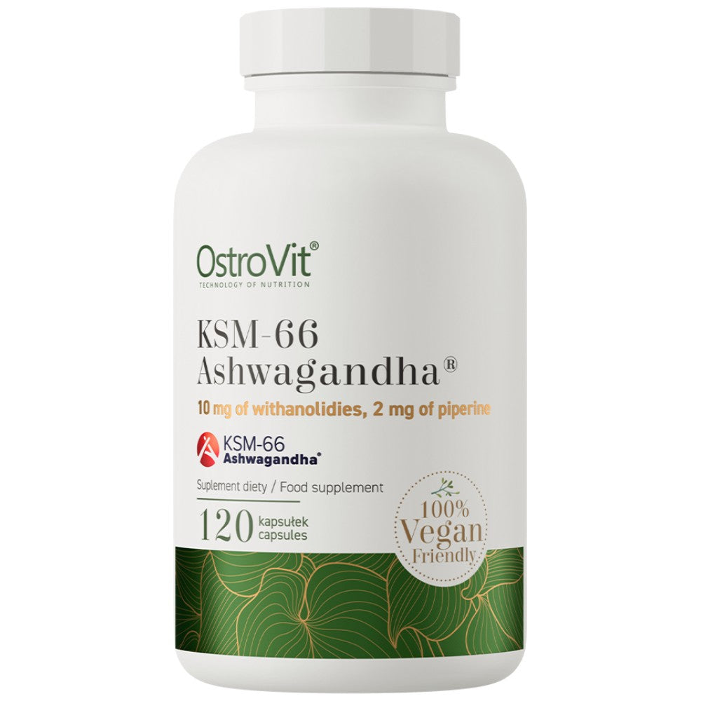OstroVit KSM-66 Ashwagandha® 200 mg - 120 капсули