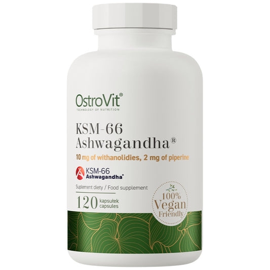 OstroVit KSM-66 Ashwagandha® 200 mg - 120 капсули
