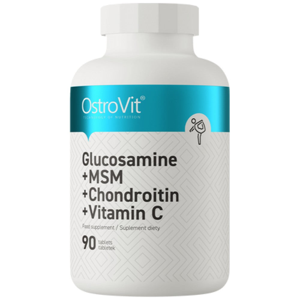 OstroVit Glucosamine + MSM + Chondroitin + Vitamin C - 90 Таблетки