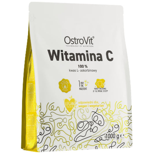 OstroVit 100% Vitamin C Powder - 1000 грама