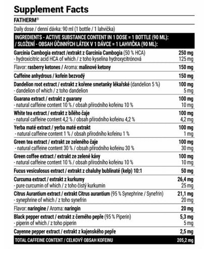 EXTRIFIT Fatherm shot - 15x90ml