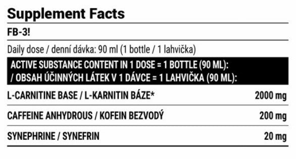 EXTRIFIT FB-3! shot - 90ml