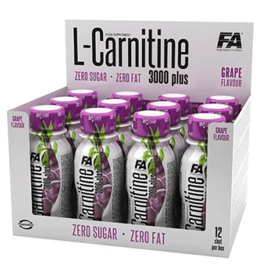 FA Nutrition L-Carnitine 3000 Plus - 12 X 100 ml