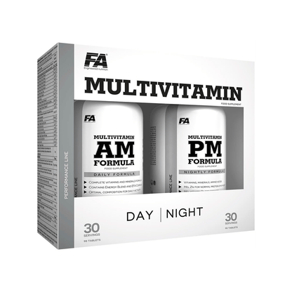 FA Nutrition Multivitamin AM &amp; PM Formula - 2 x 90 caps