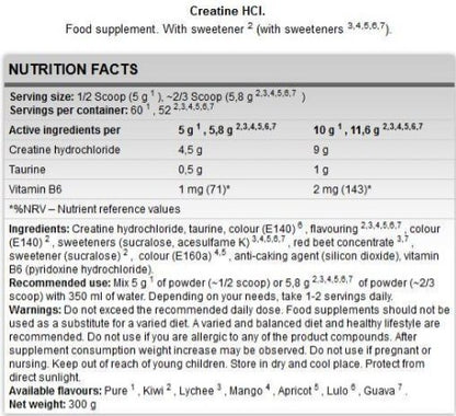 FA Nutrition Creatine HCL - 300 gr